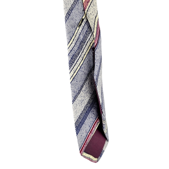 Balenciaga Striped Silk Tie - Picture 3 of 3